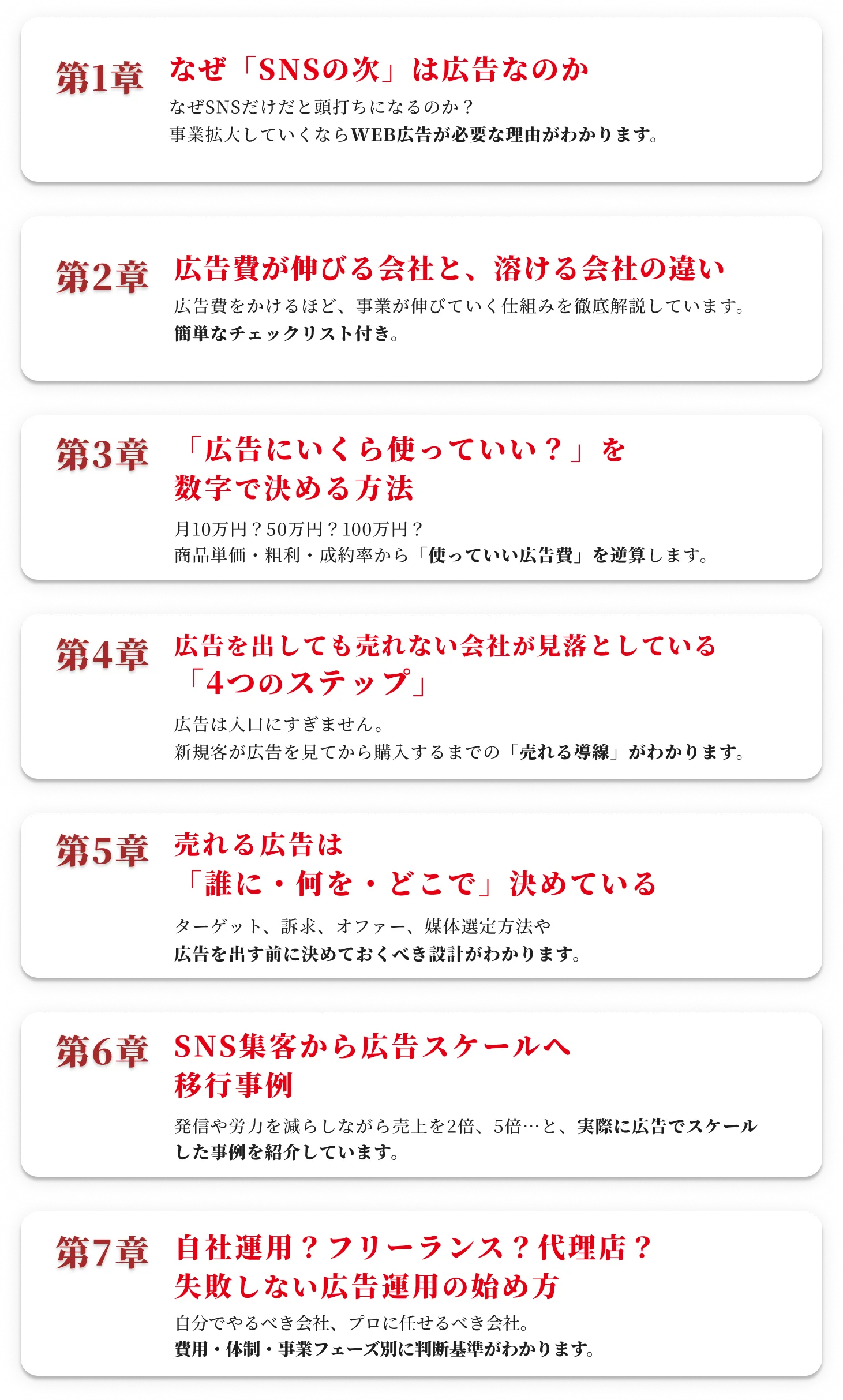 WEB広告の教科書で学べること